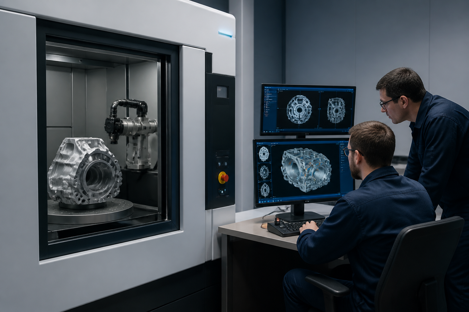 AI Vision + Industrial CT: Откривање дефекти 10x побрзо