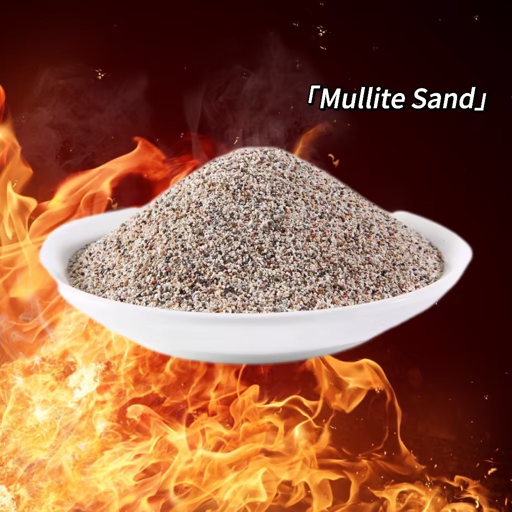 Mullite Sand за прецизно инвестициско лиење Mullite песок и прав за леење